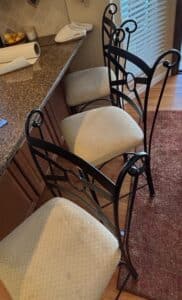Wrought-Iron-Bar-Stools-with-Upholstered-Seats-second-image