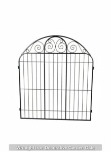 Wrought-Iron-Decorative-Garden-Gate