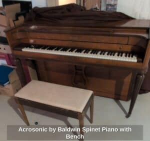 Acrosonic-by-Baldwin-Spinet-Piano-with-Bench