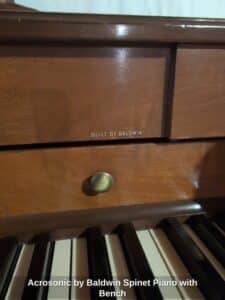 Acrosonic-by-Baldwin-Spinet-Piano-with-Bench-third-image