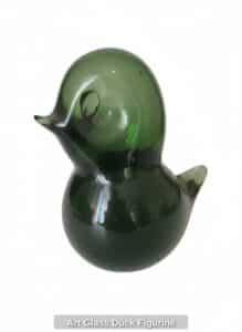 Art-Glass-Duck-Figurine