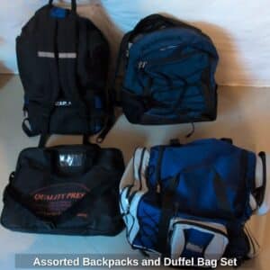 Assorted-Backpacks-and-Duffel-Bag-Set