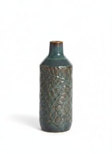 Assorted-Ceramic-Vases-with-Drip-and-Embossed-Glazes-second-image