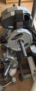 Assorted-Dumbbells-and-Weight-Plates-including-Marcy-Grip-second-image