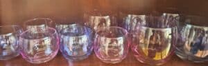 Assorted-Glassware-Collection-including-Brandy-Snifters-Martini-Glasses-Shot-Glasses-Tumblers-and-Crystal-Creamer-Sugar-Set-fourth-image