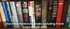 Assorted-Hardcover-Books-including-Frank-Lloyd-Wright-titles-fifth-image