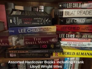 Assorted-Hardcover-Books-including-Frank-Lloyd-Wright-titles-second-image