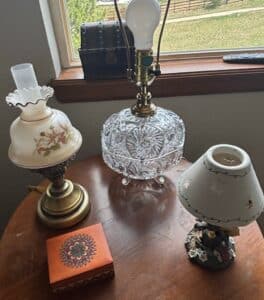 Assorted-Table-Lamps-Cut-Crystal-Floral-Accent-and-Figural