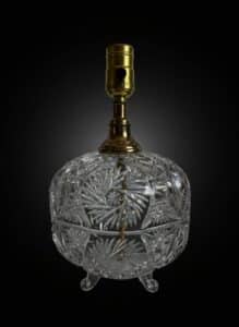 Assorted-Table-Lamps-Cut-Crystal-Floral-Accent-and-Figural-fourth-image