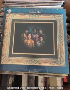 Assorted-Vinyl-Records-and-Track-Tapes-second-image