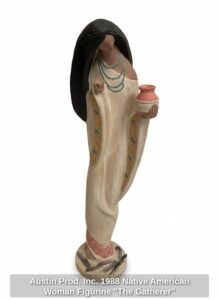 Austin-Prod.-Inc.-Native-American-Woman-Figurine-The-Gatherer