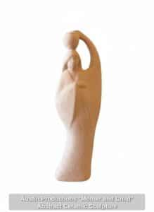 Austin-Productions-Mother-and-Child-Abstract-Ceramic-Sculpture