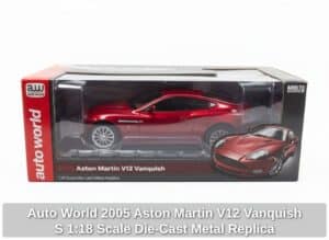 Auto-World-Aston-Martin-V-Vanquish-S-Scale-Die-Cast-Metal-Replica