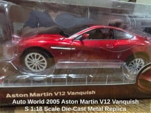 Auto-World-Aston-Martin-V-Vanquish-S-Scale-Die-Cast-Metal-Replica-second-image
