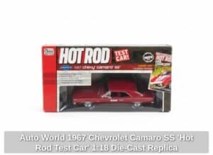 Auto-World-Chevrolet-Camaro-SS-Hot-Rod-Test-Car-Die-Cast-Replica-third-image