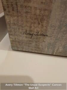 Avery-Tillmon-The-Usual-Suspects-Canvas-Wall-Art-second-image