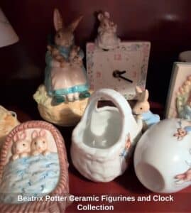 Beatrix-Potter-Ceramic-Figurines-and-Clock-Collection