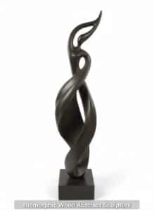 Biomorphic-Wood-Abstract-Sculpture-second-image