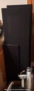 Black-Fabric-Covered-Speaker-Cabinet