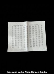 Brass-and-Marble-Noon-Cannon-Sundial-third-image