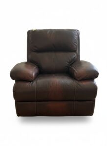 Brown-Leather-Dual-Reclining-Loveseat-with-Console-second-image