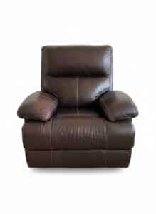 Brown-Leather-Power-Recliner-Chair