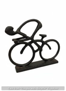 Cast-Iron-Couple-with-Bicycle-Figurine