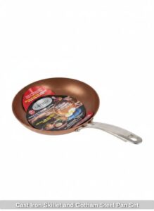 Cast-Iron-Skillet-and-Gotham-Steel-Pan-Set-fourth-image-1