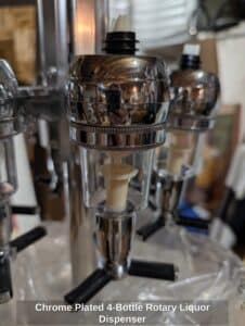 Chrome-Plated-Bottle-Rotary-Liquor-Dispenser