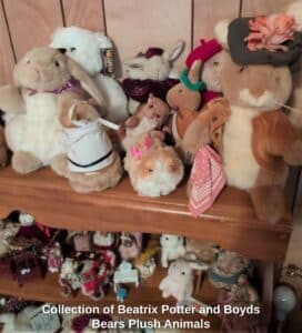 Collection-of-Beatrix-Potter-and-Boyds-Bears-Plush-Animals