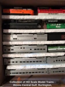 Collection-of-HO-Scale-Model-Trains-Illinois-Central-Gulf-Burlington-Milwaukee-Road-third-image