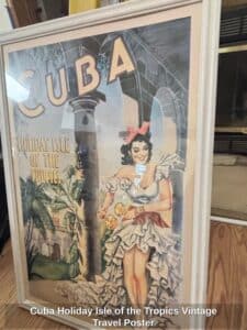 Cuba-Holiday-Isle-of-the-Tropics-Vintage-Travel-Poster-second-image