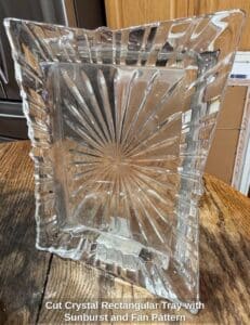 Cut-Crystal-Rectangular-Tray-with-Sunburst-and-Fan-Pattern