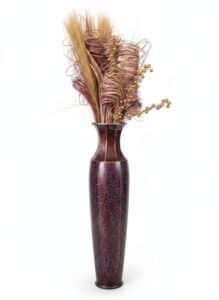 Decorative-Floor-Vase-with-Dried-Lunaria-and-Eucalyptus-Arrangement-second-image
