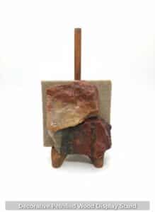 Decorative-Petrified-Wood-Display-Stand