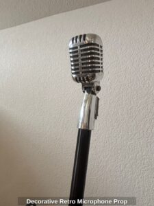 Decorative-Retro-Microphone-Prop-second-image