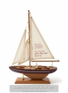 Decorative-Sailboat-Model-with-Inspirational-Quote