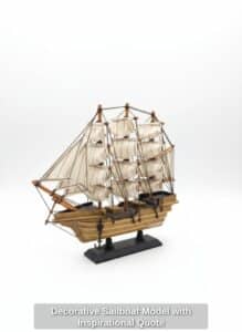 Decorative-Sailboat-Model-with-Inspirational-Quote-second-image