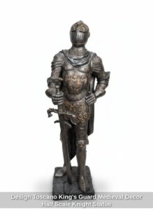 Design-Toscano-Kings-Guard-Medieval-Decor-Half-Scale-Knight-Statue