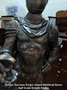 Design-Toscano-Kings-Guard-Medieval-Decor-Half-Scale-Knight-Statue-second-image