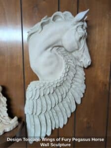 Design-Toscano-Wings-of-Fury-Pegasus-Horse-Wall-Sculpture-second-image