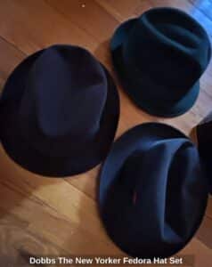 Dobbs-The-New-Yorker-Fedora-Hat-Set