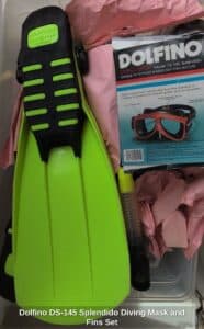 Dolfino-DS-Splendido-Diving-Mask-and-Fins-Set