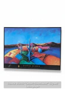 Downe-Burns-Desert-Southwest-Signed-Lithograph