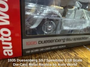 Duesenberg-SSJ-Speedster-Scale-Die-Cast-Metal-Replica-by-Auto-World-third-image