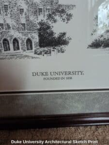 Duke-University-Architectural-Sketch-Print-second-image