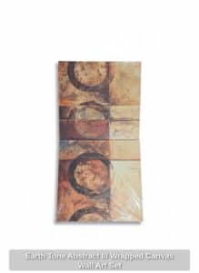 Earth-Tone-Abstract-III-Wrapped-Canvas-Wall-Art-Set