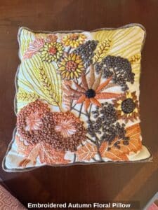 Embroidered-Autumn-Floral-Pillow