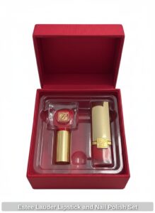 Estee-Lauder-Lipstick-and-Nail-Polish-Set