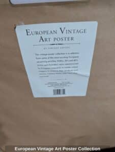 European-Vintage-Art-Poster-Collection